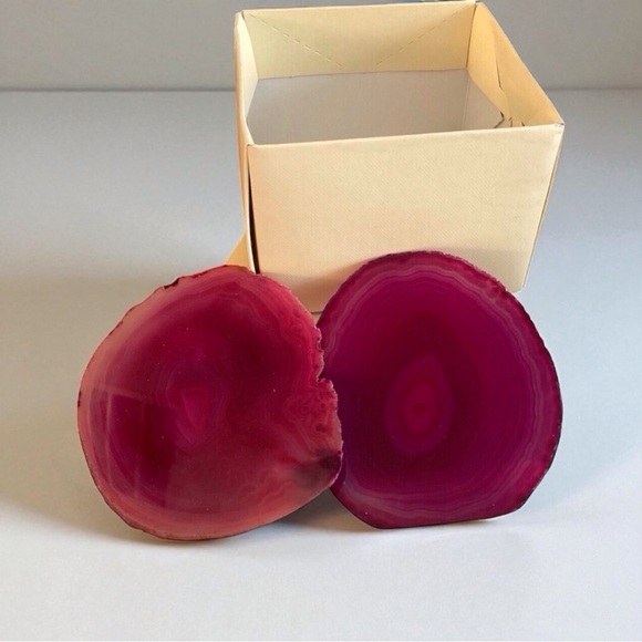 Vintage Neiman Marcus Agate Gift Set | Never Used | Circa 2005 4 pieces - Picture 4 of 8